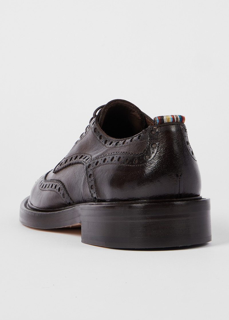 Dark Brown 'Langley' Brogues 4