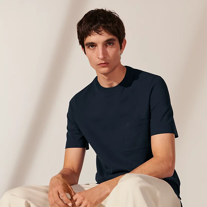 "H" embroidered T-shirt 1