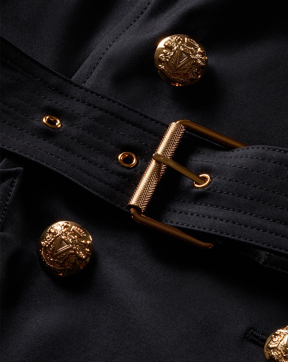 ANGELIQUE DICKEY CROPPED TRENCH - 3