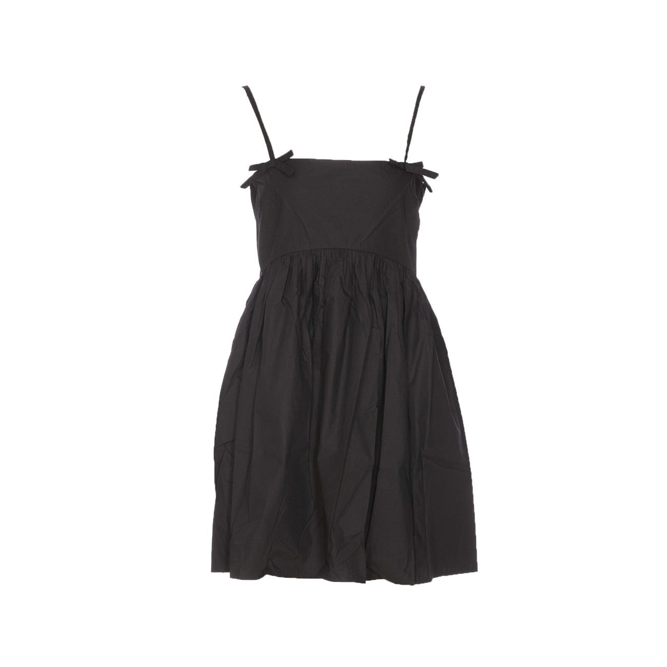 Ganni Women Poplin Strap Dress - 1