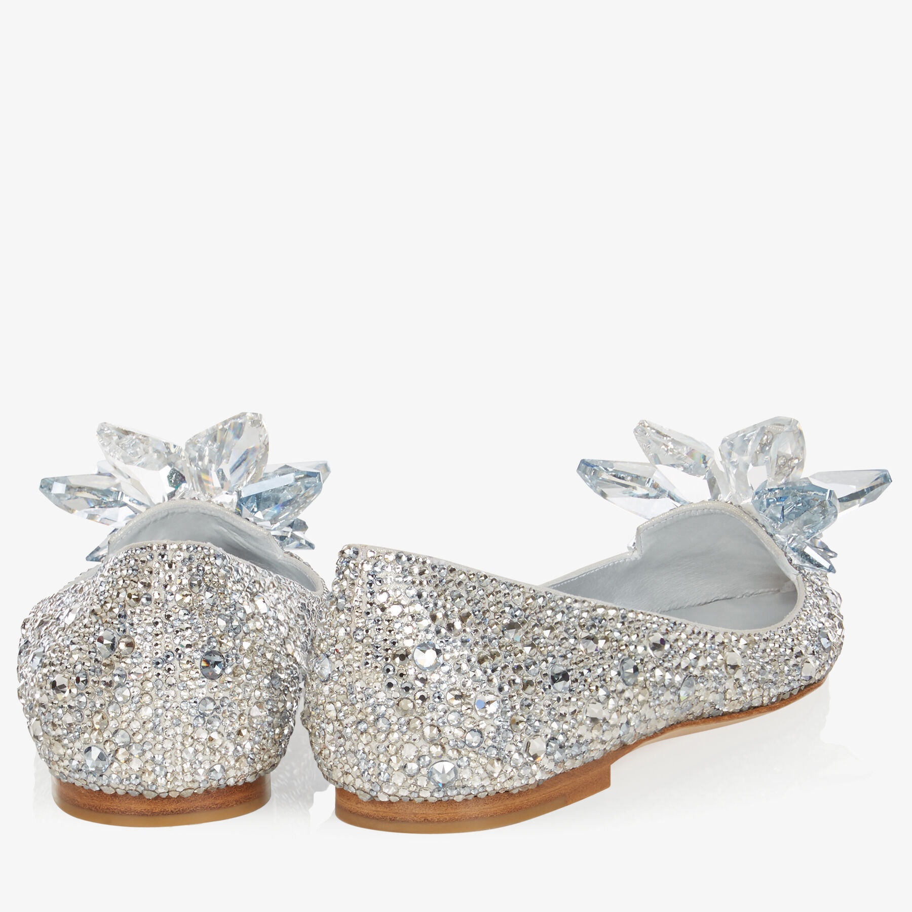 Attila
Crystal Covered Pointy Toe Flats - 5
