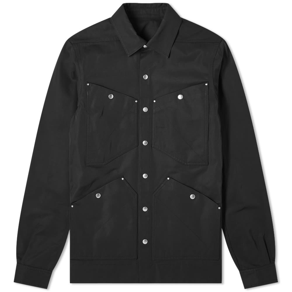 Rick Owens Pocket Detail Shirt Jacket - 1