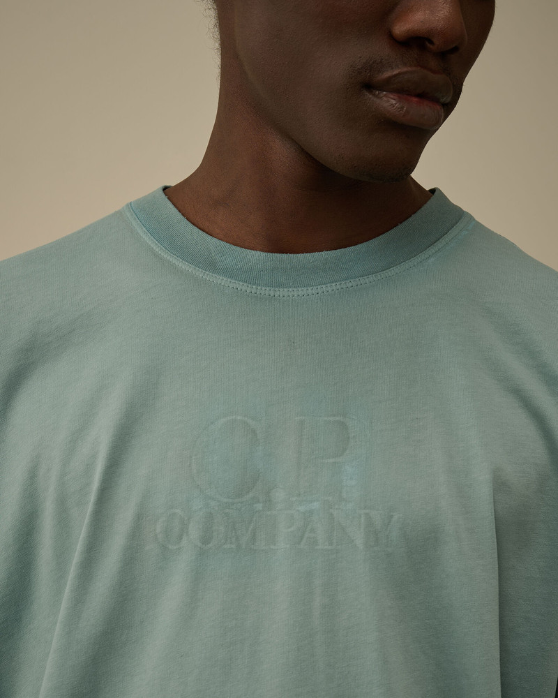 24/1 Jersey Short Sleeve Printed Logo T-Shirt 6