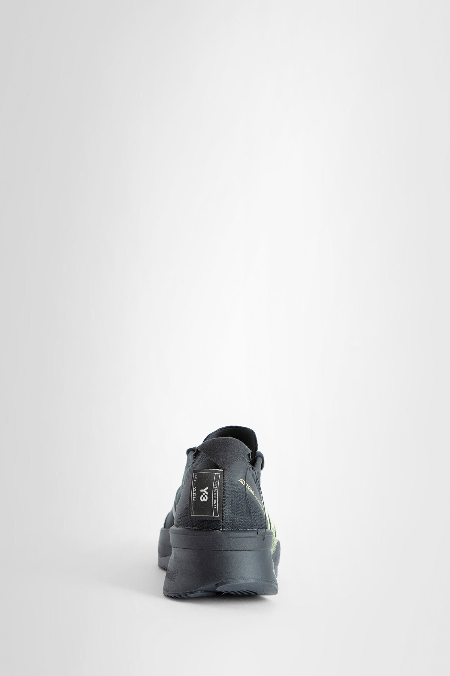 Y-3 UNISEX BLACK SNEAKERS - 3