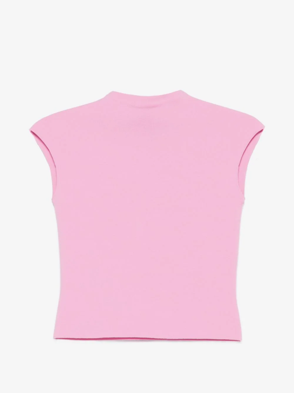knitted sleeveless top - 1