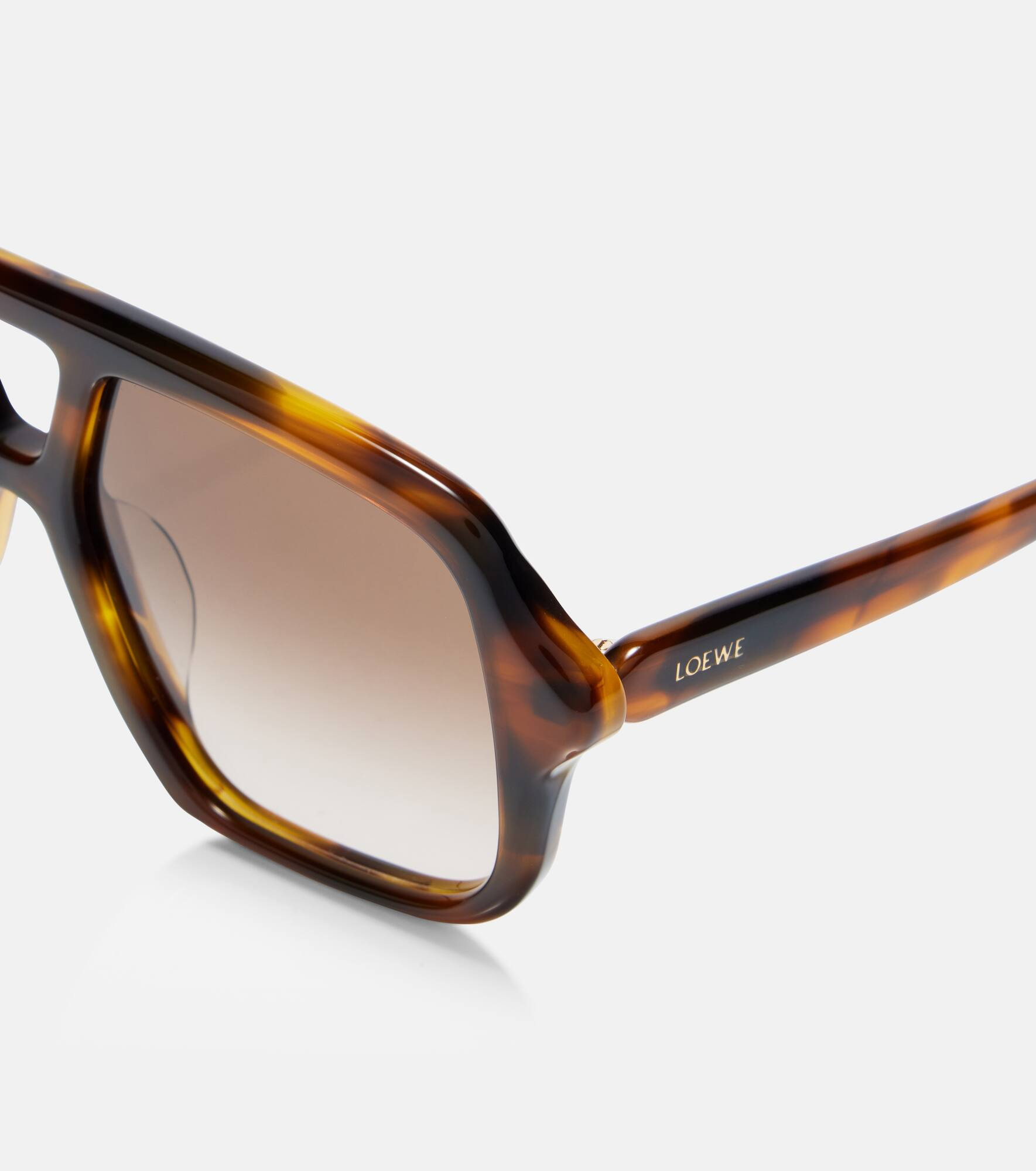 Slim aviator sunglasses - 2