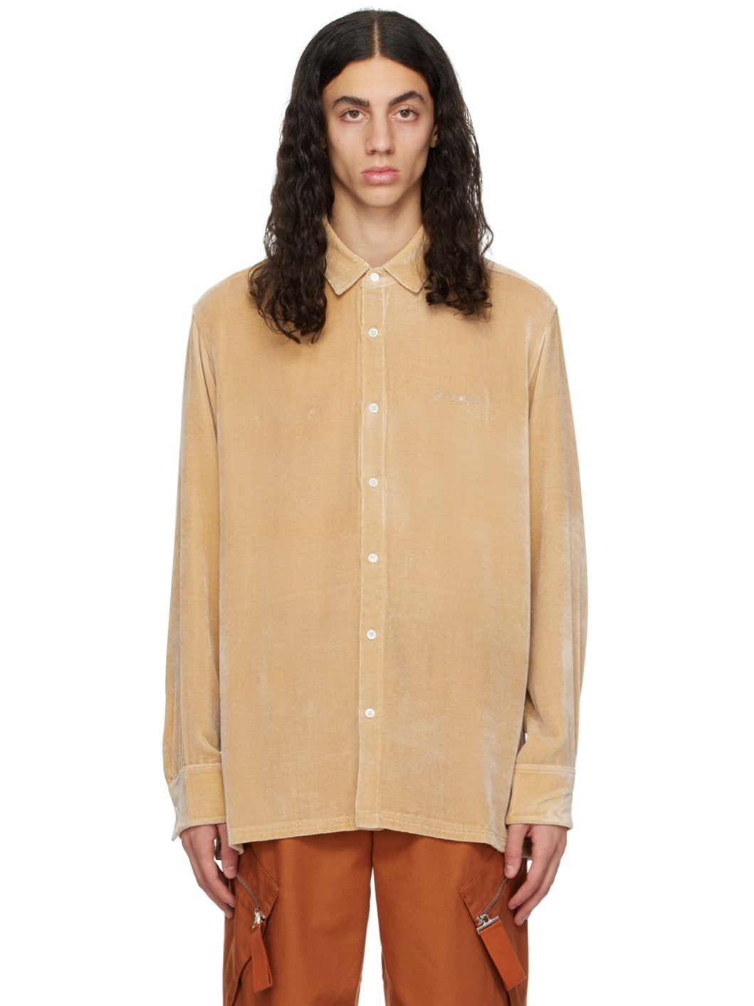 Beige Le Papier 'La Chemise Tombolo' Shirt - 1