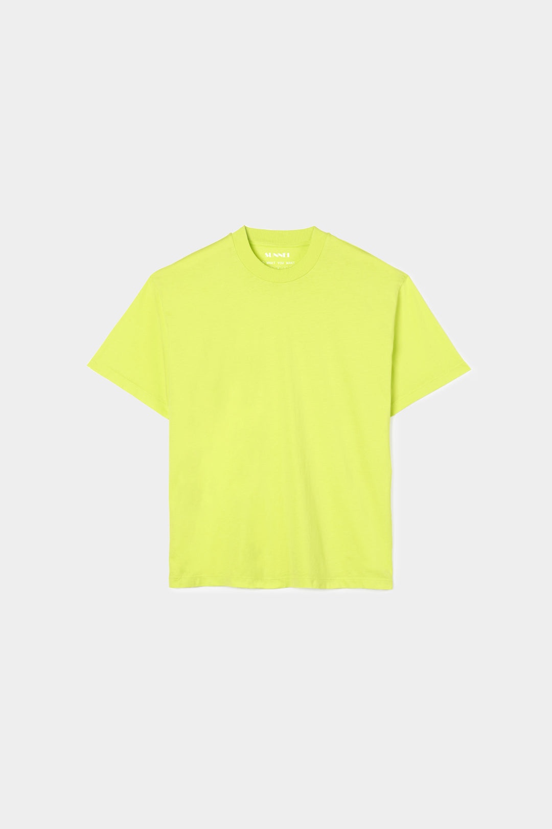 DWYW T-SHIRT / acid green - 1