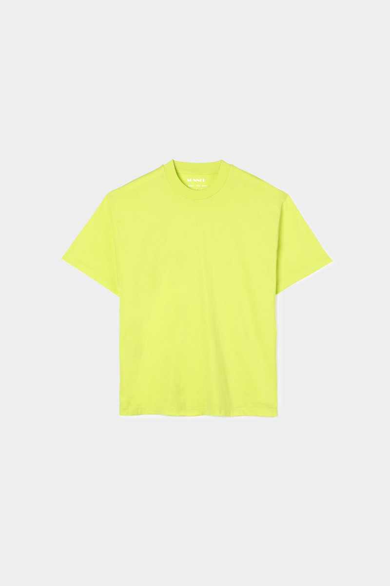 DWYW T-SHIRT / acid green 1