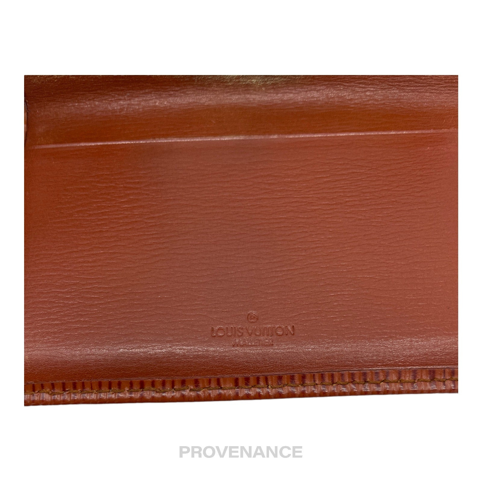Louis Vuitton Pocket Organizer Wallet - Fawn Epi Leather - 8