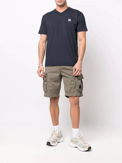 C.P. Company multi-pocket cotton cargo shorts outlook