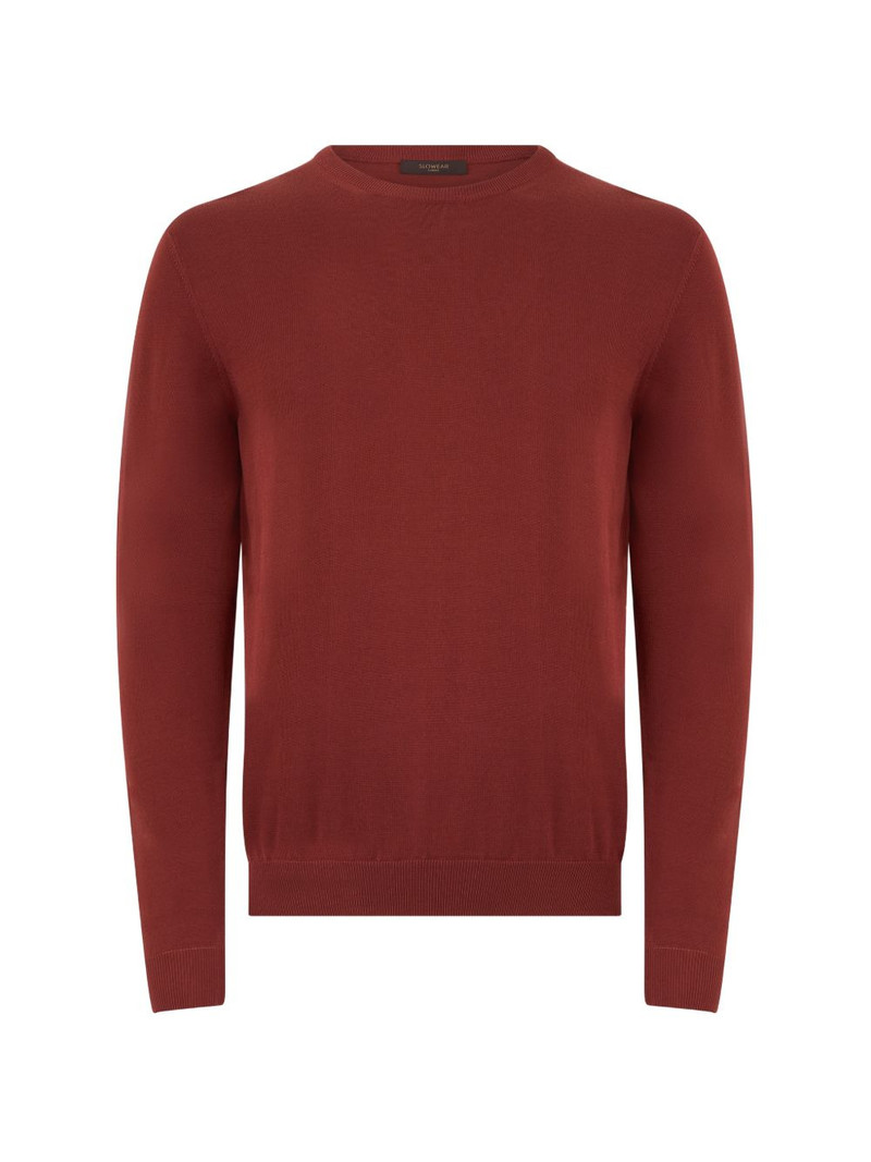 crewneck long-sleeved sweater 1