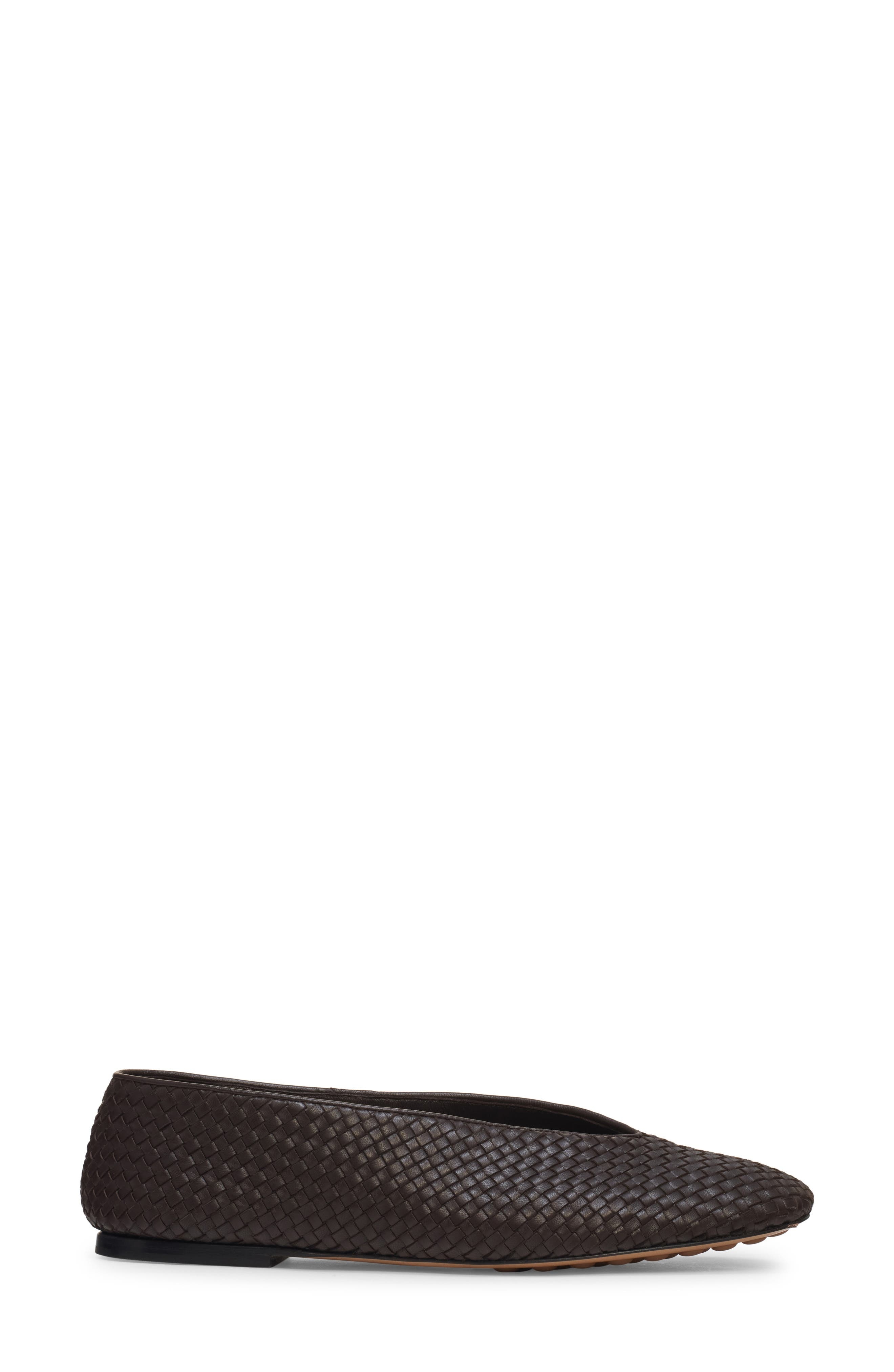 Bottega Veneta Lagoon Intrecciato Ballet Flat in 2113 Fondant at Nordstrom - 3