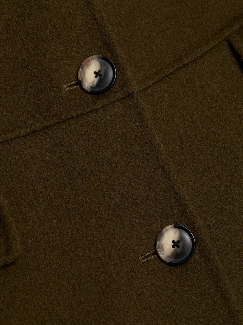 Women's Tammy Double-Face Wool Coat - Fatigue 7