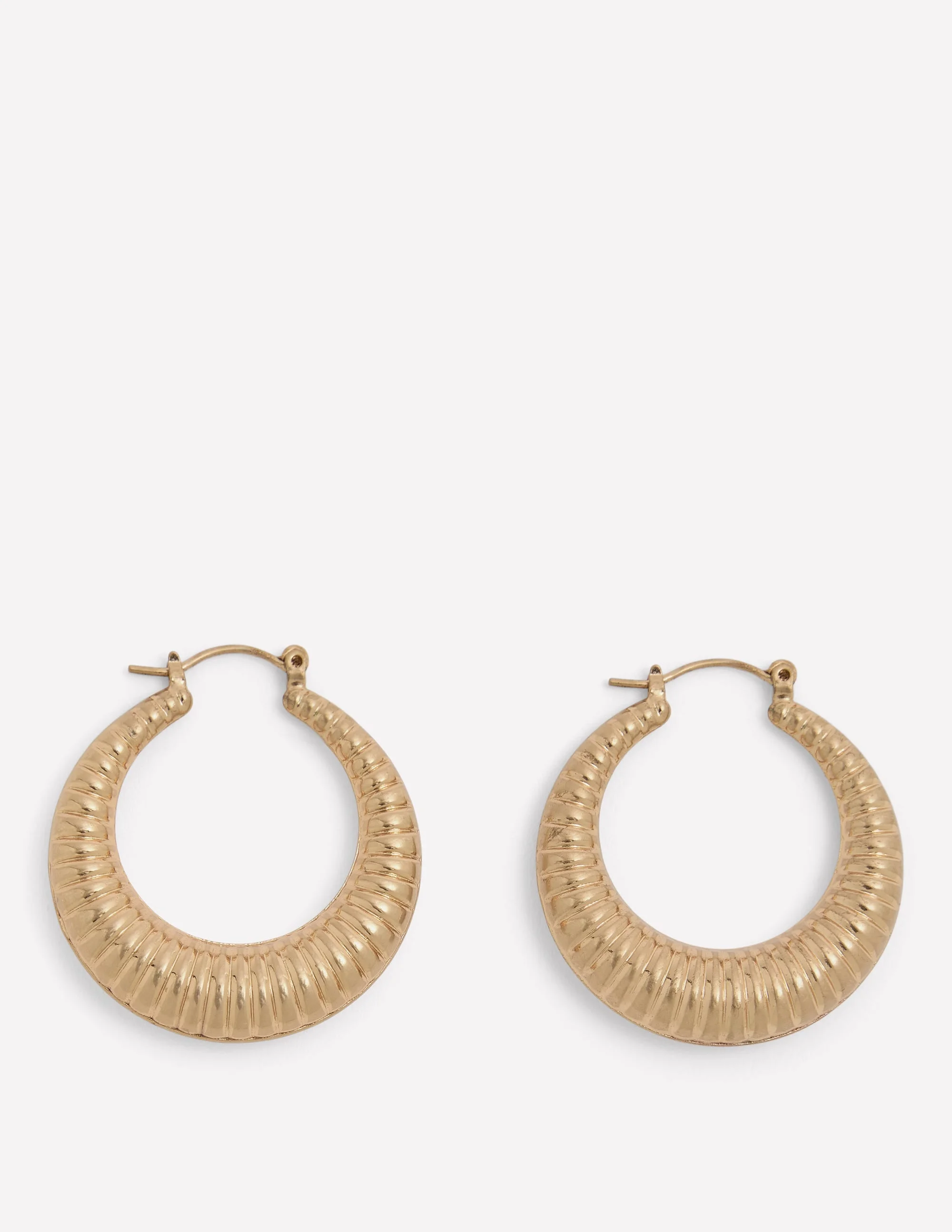 Large Hoops-Gold - 1