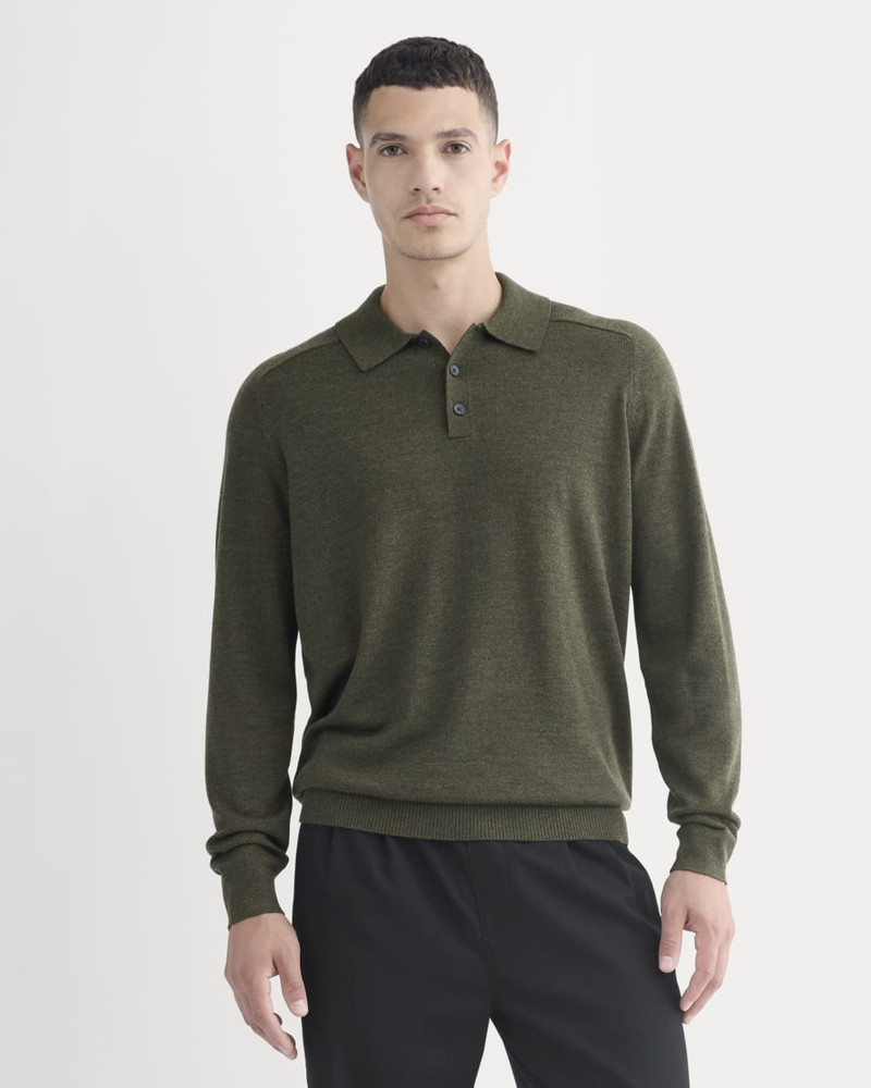 EVERLANE ULTRASOFT POLO SWEATER outlook