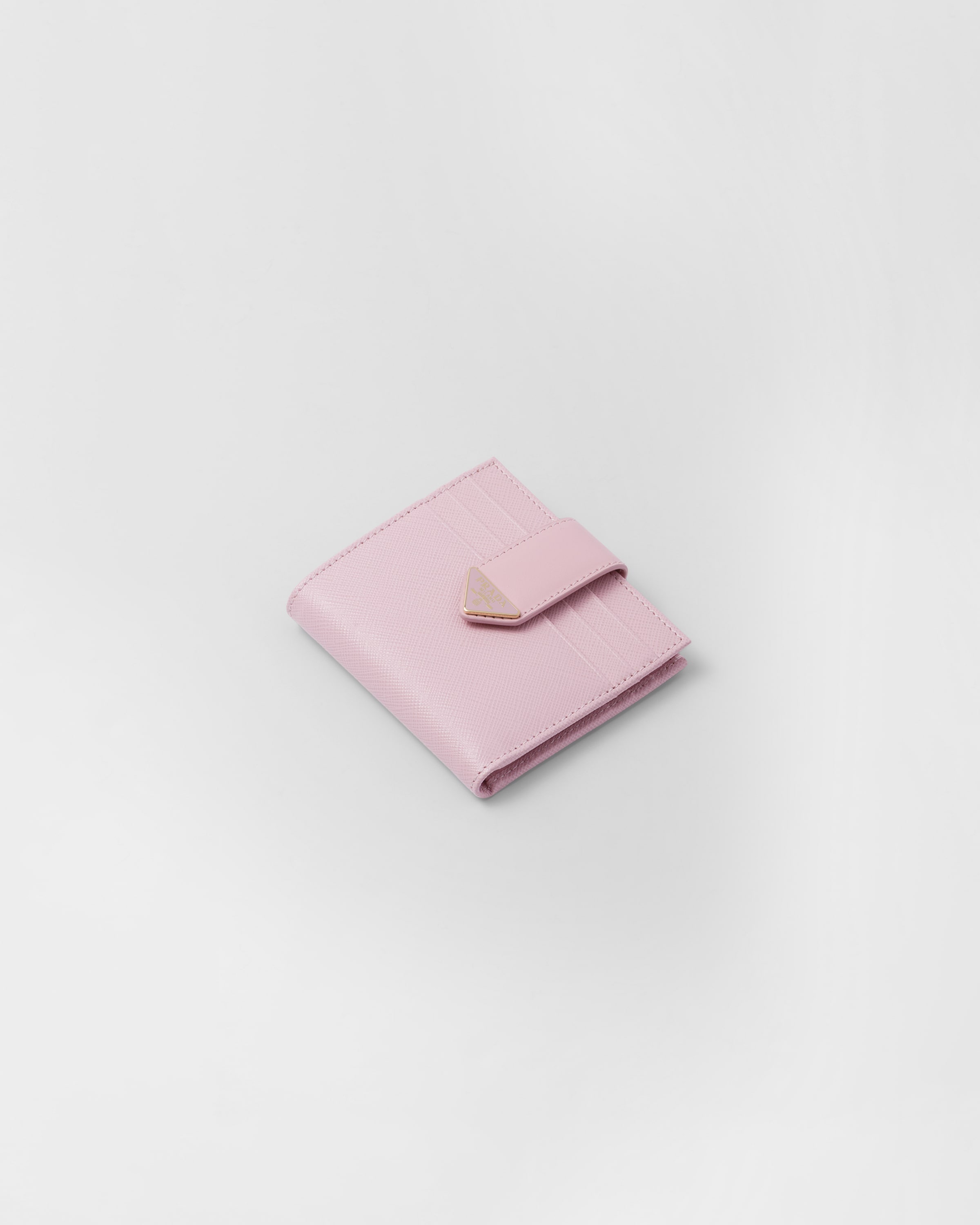 Small Saffiano and smooth leather wallet - 2