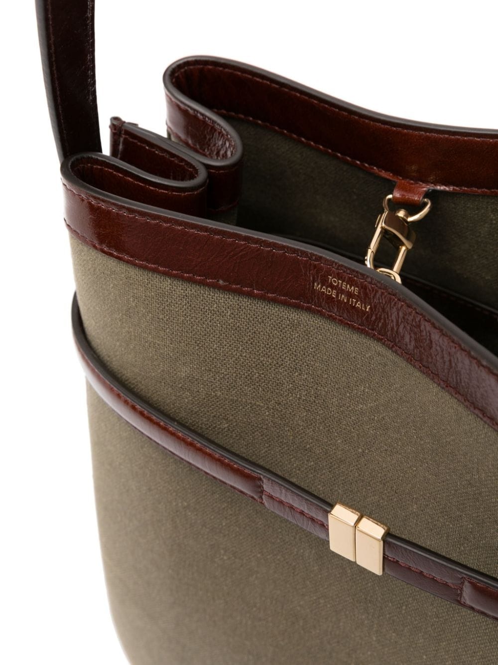 belted bucket bag - 4