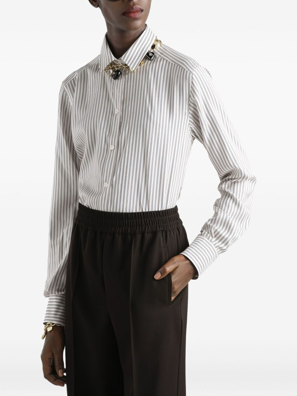 striped long-sleeve shirt - 4