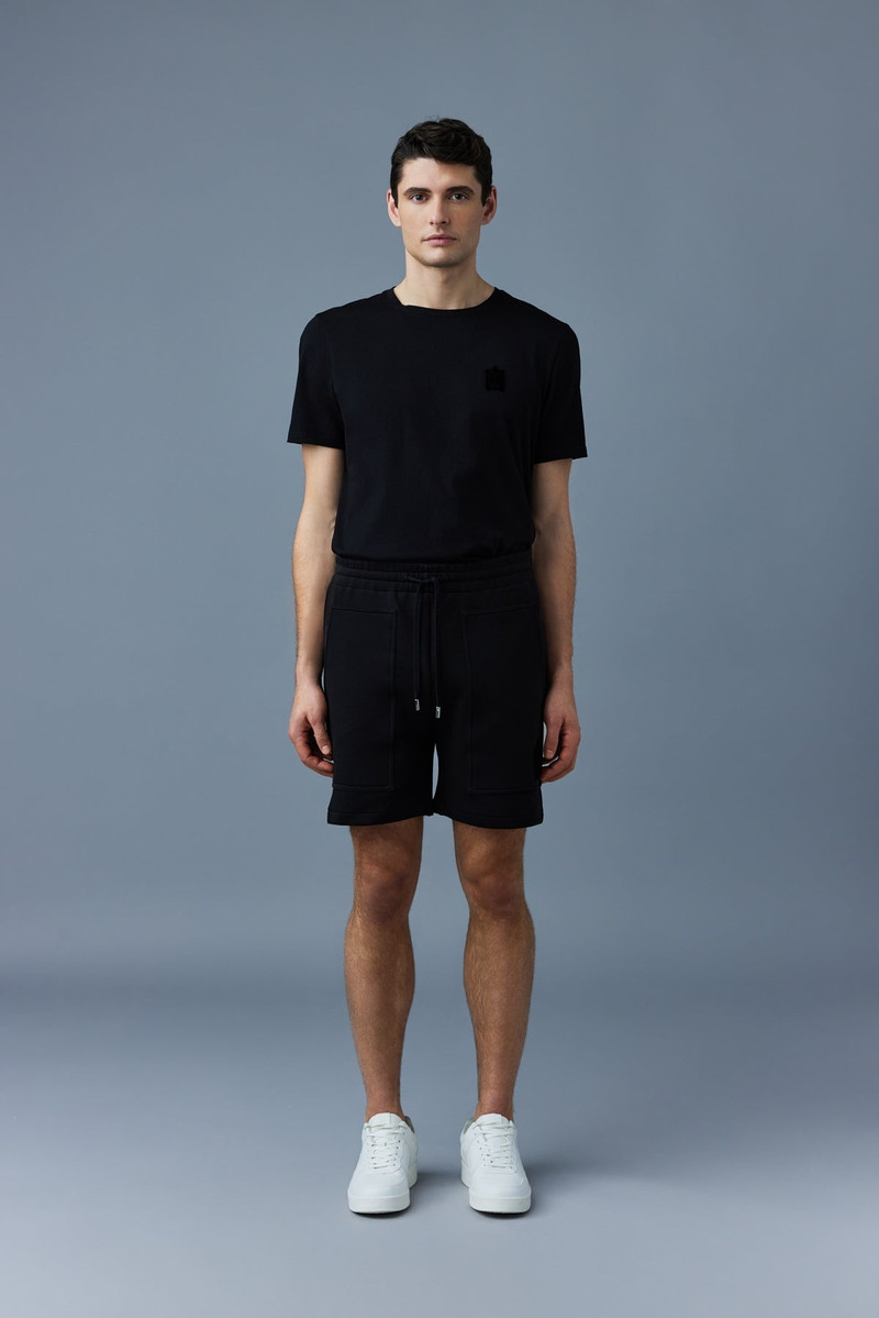 MACKAGE ELWOOD Double face jersey bermuda shorts outlook