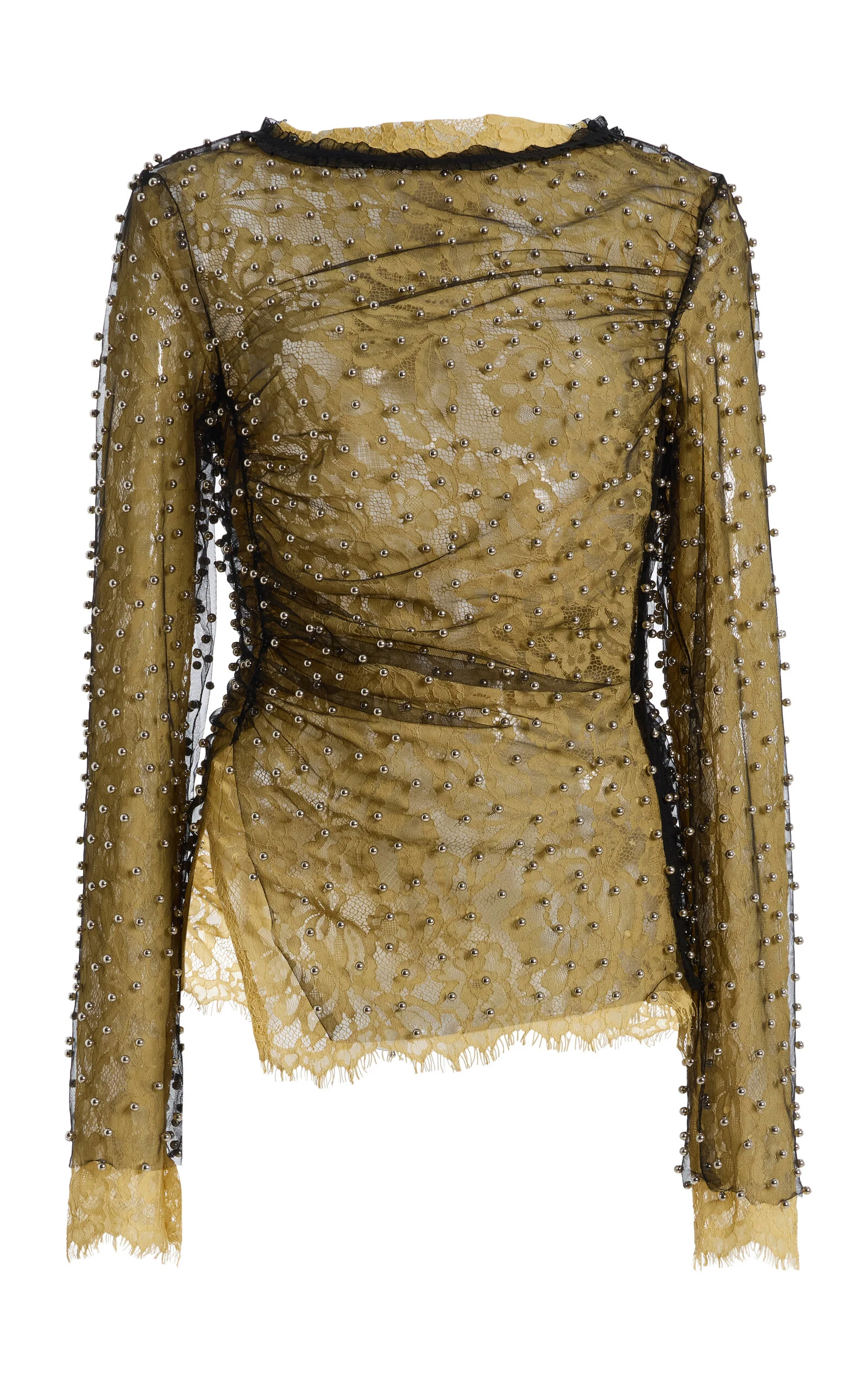 Faye Embellished Layered Top black - 1