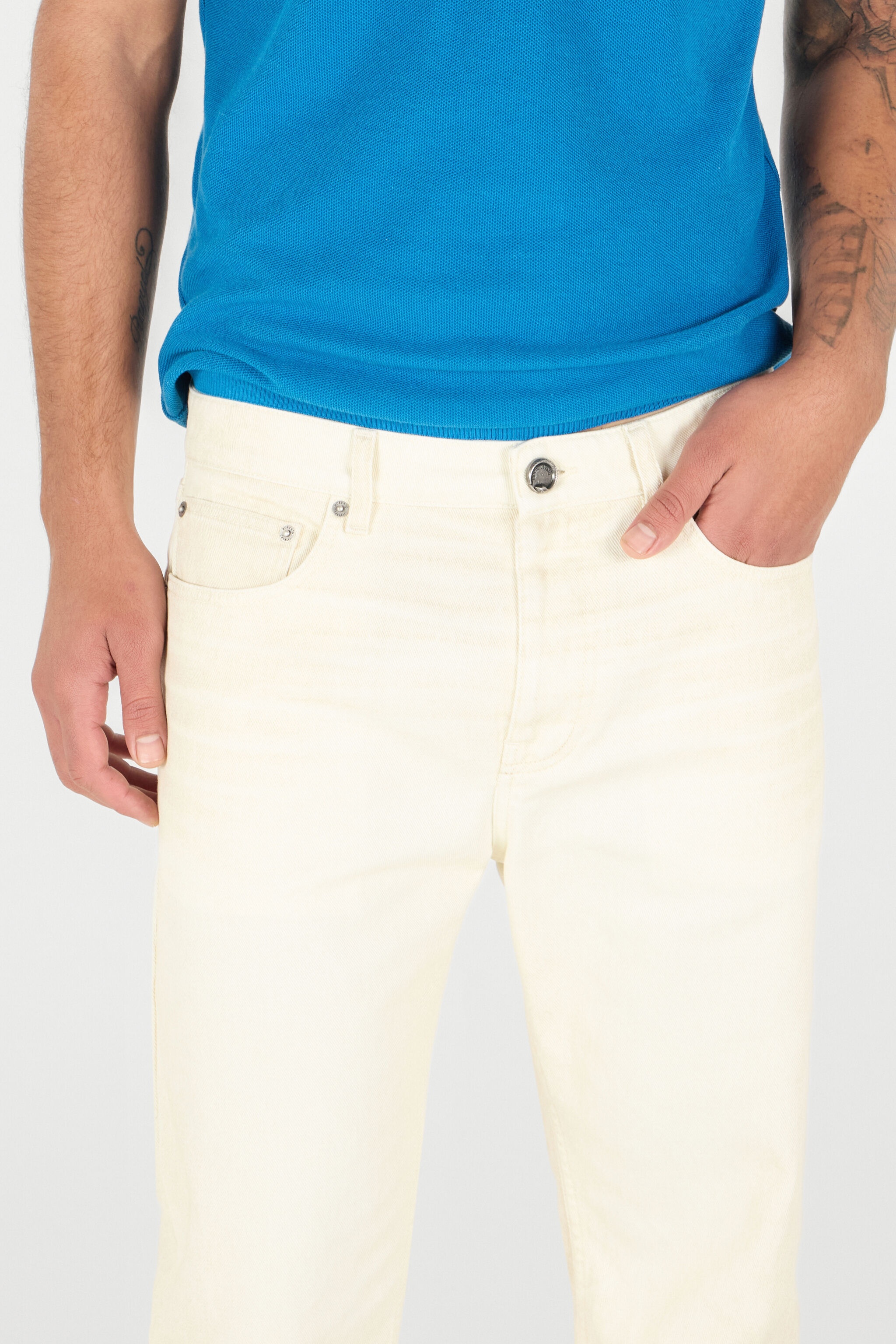 Man Cotton Trousers - 6