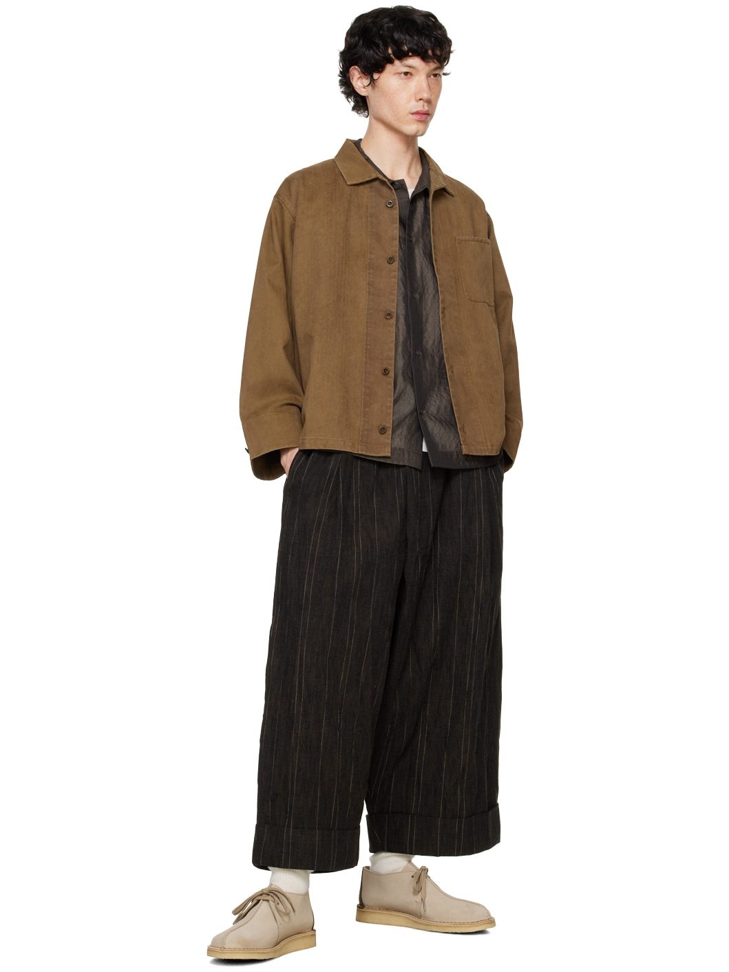 Brown 'The Baker' Trousers - 4