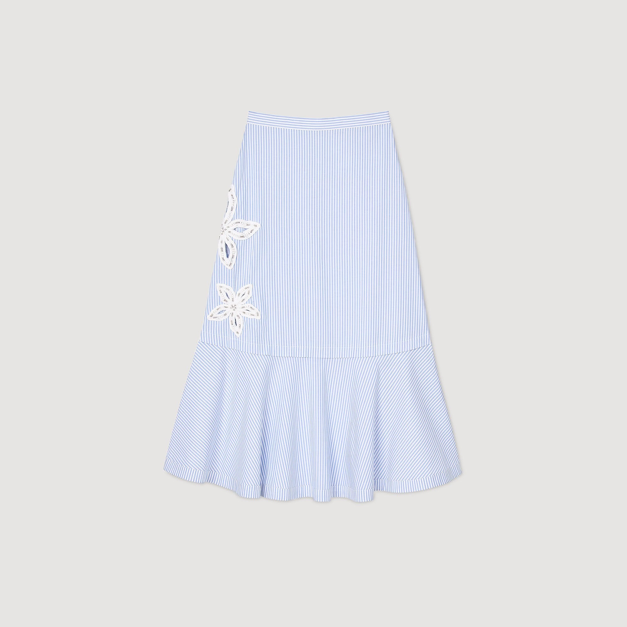MAXI STRIPED SKIRT - 6
