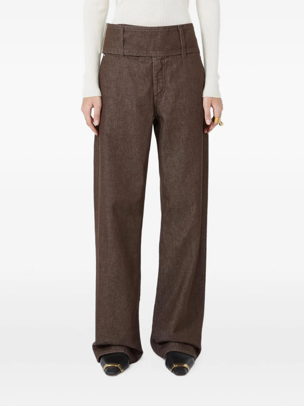 Vertice wide-leg jeans - 1