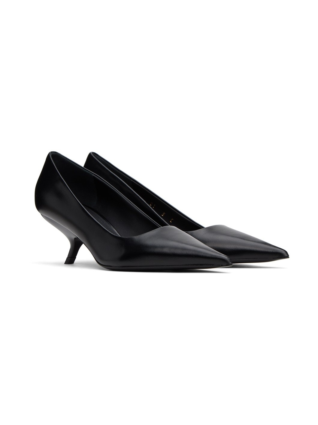 Black Eva Pumps - 4