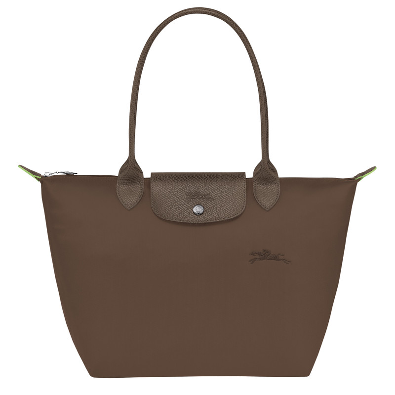 Le Pliage Green M Tote bag Terra - Recycled canvas 1