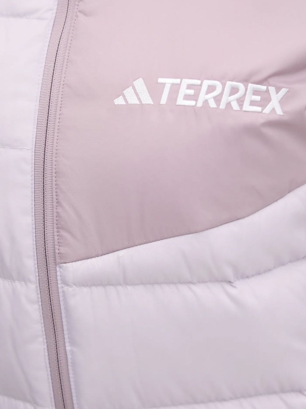 quilted panelled jacket - 6