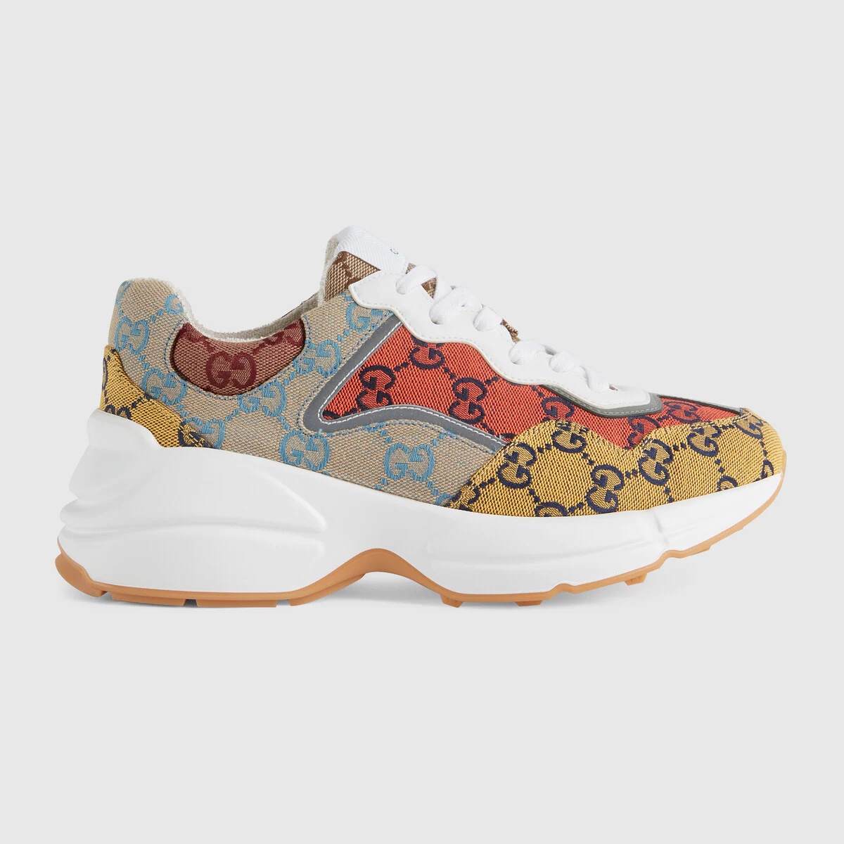 Women's Rhyton GG Multicolor sneaker - 1