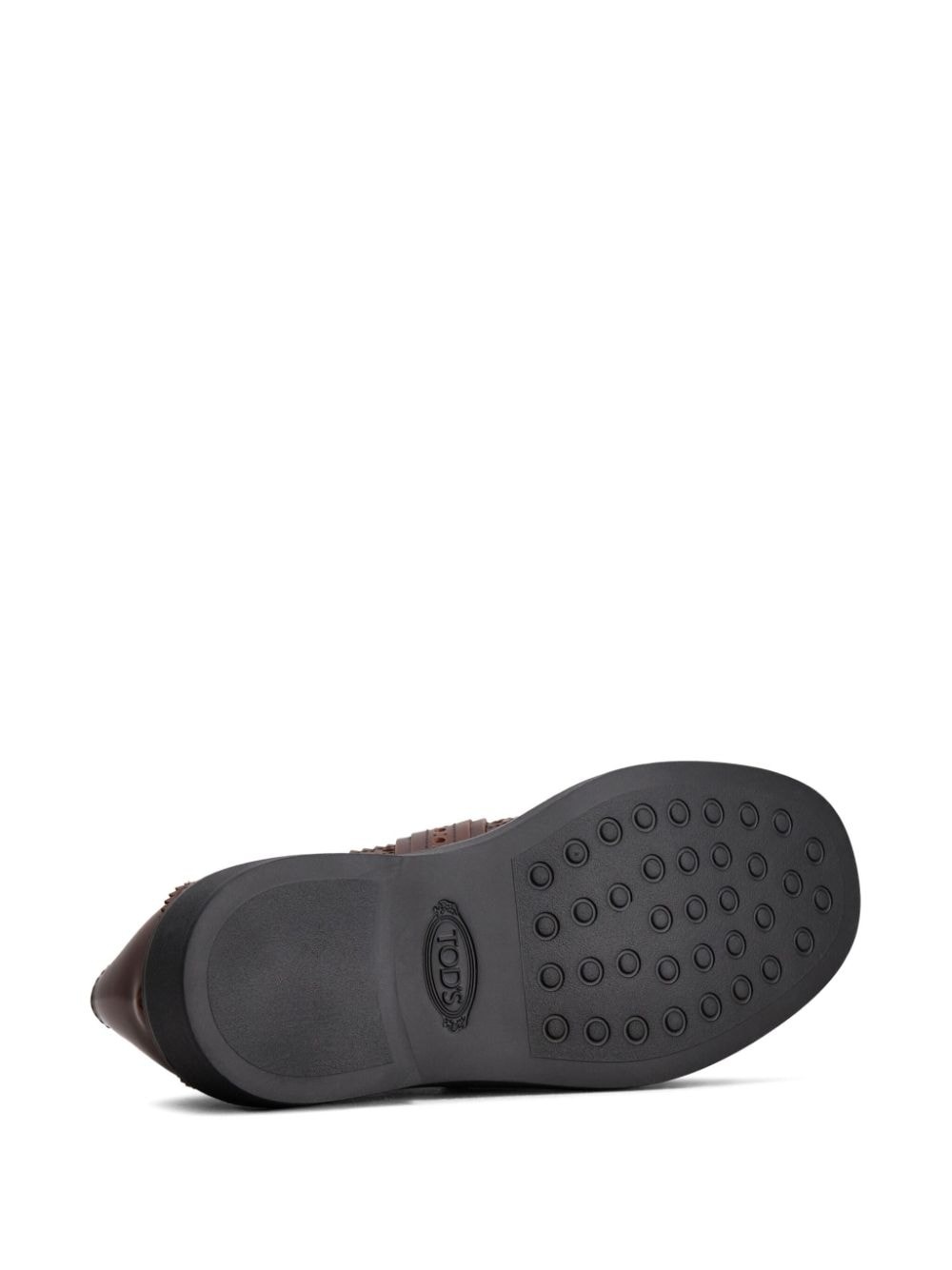 leather brogue shoes - 4