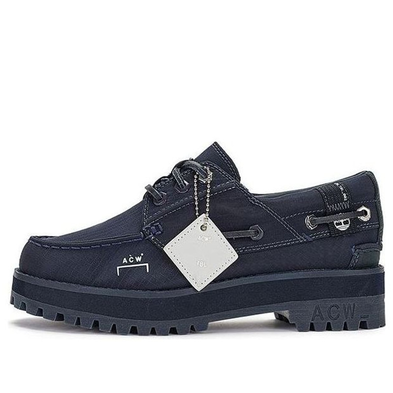 (WMNS) Timberland x A COLD WALLWaterproof Authentic 3 Eye Boat Shoe 'Navy' A684KW - 1