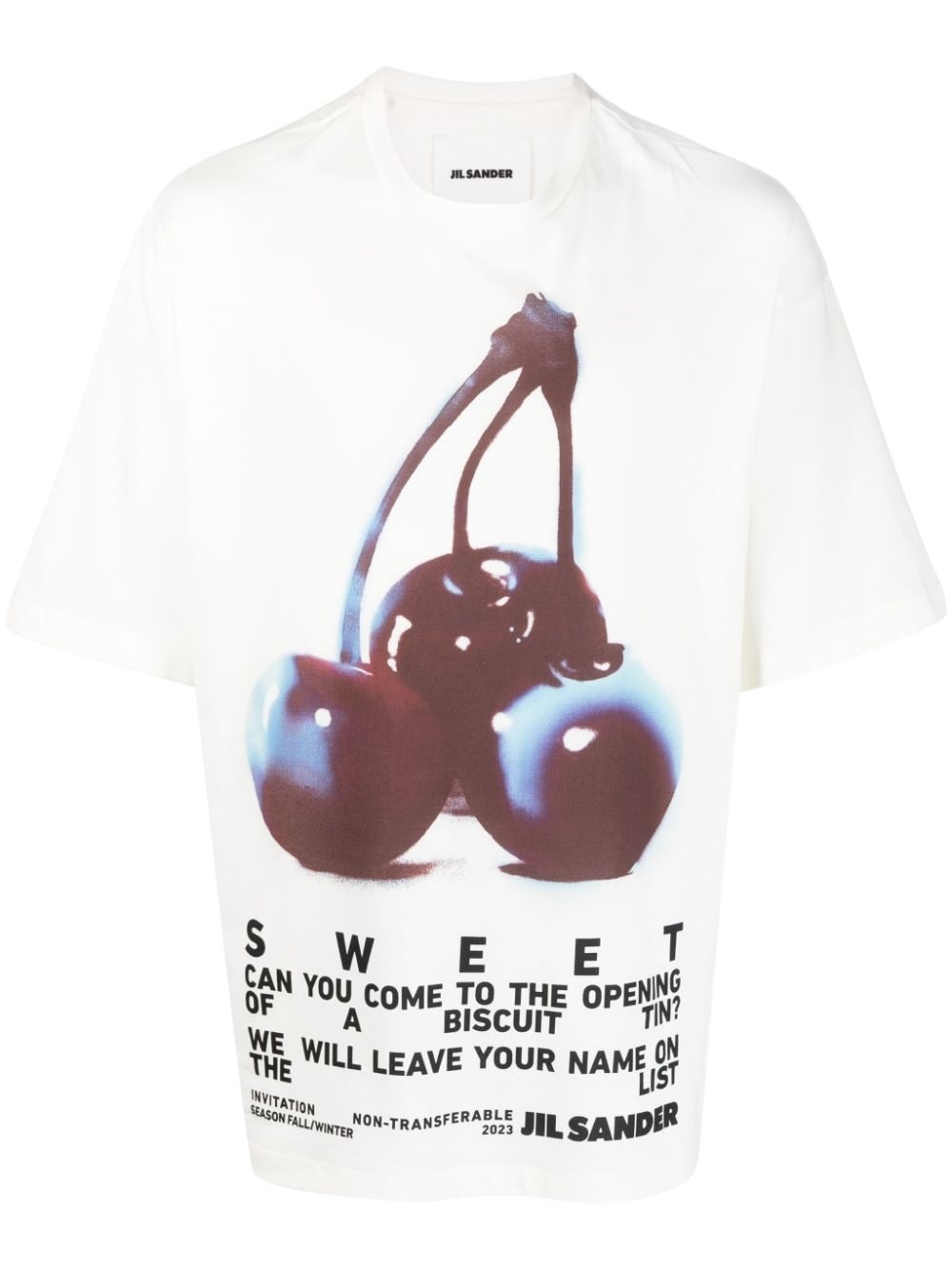 graphic-print cotton T-shirt - 1