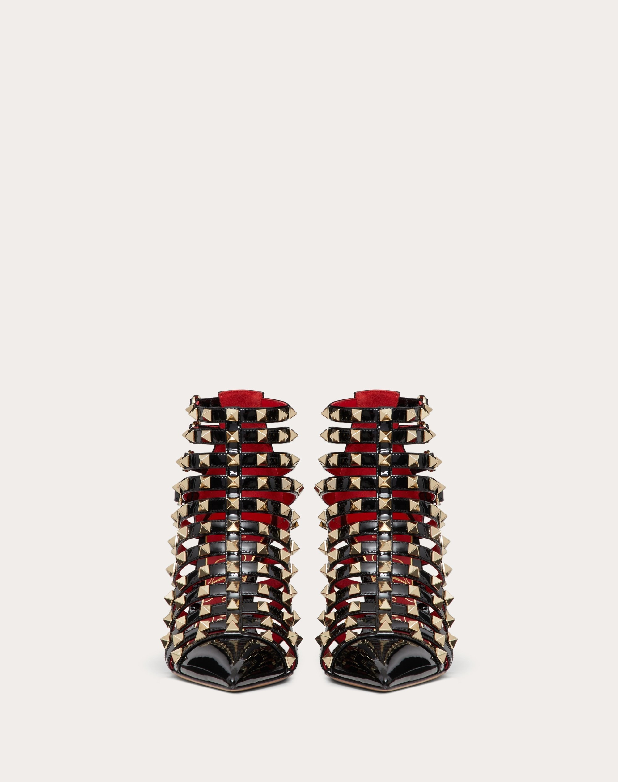 ROCKSTUD PATENT-LEATHER BOOT 100 MM - 4