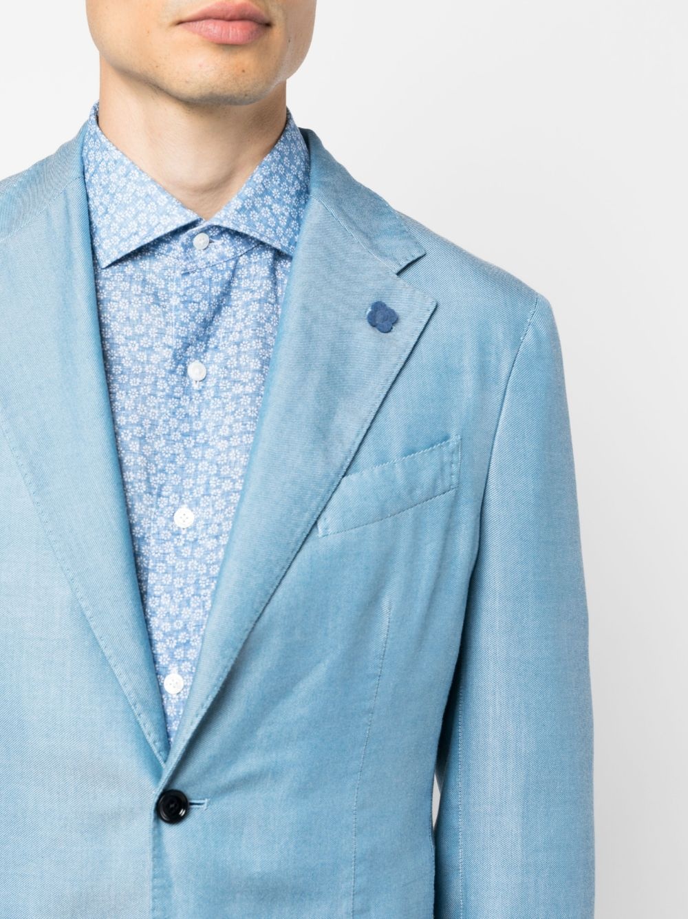 single-breasted blazer - 5