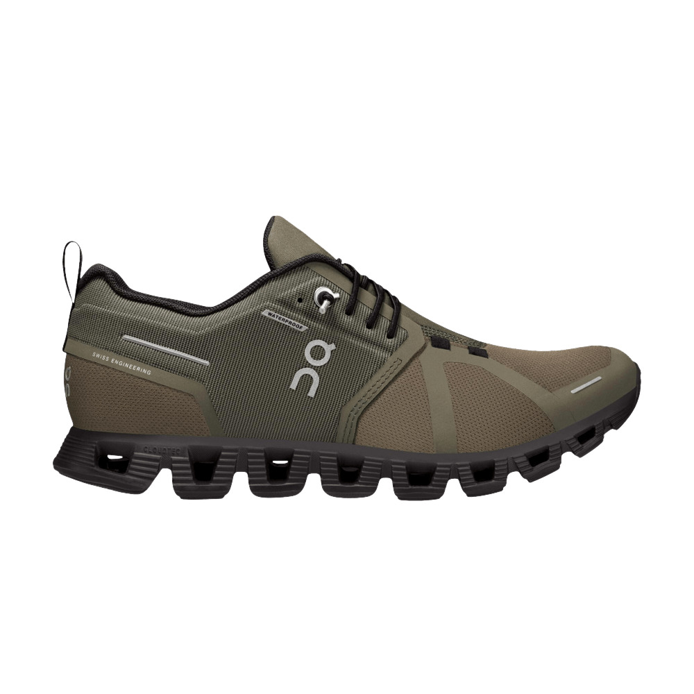 Wmns Cloud 5 Waterproof 'Olive Black' - 1