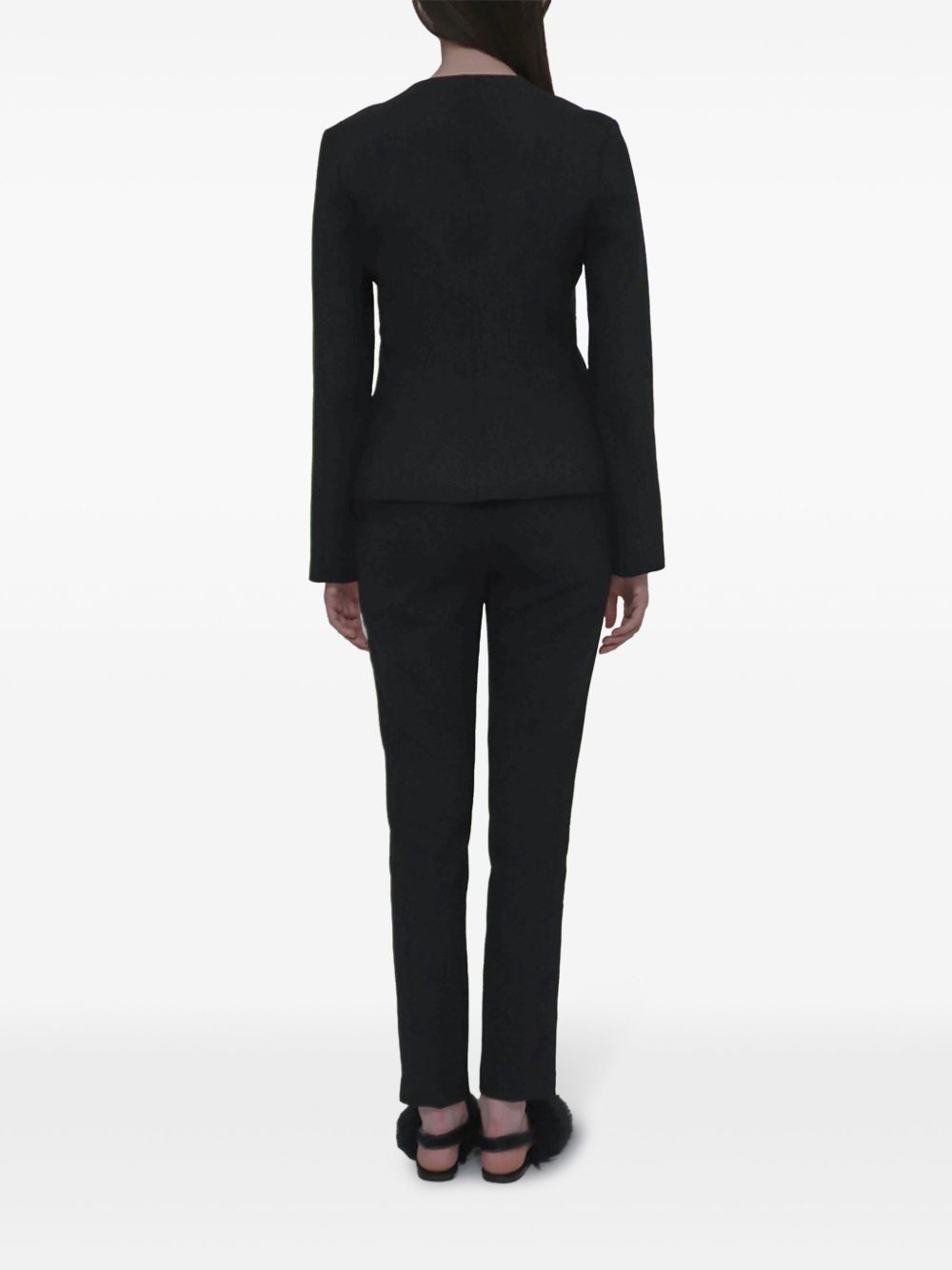 cropped skinny trousers - 4