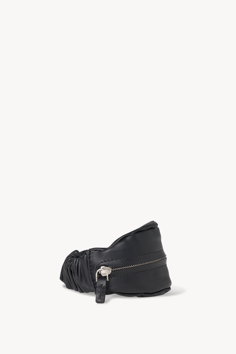 The Row Coin Wristlet in Leather outlook