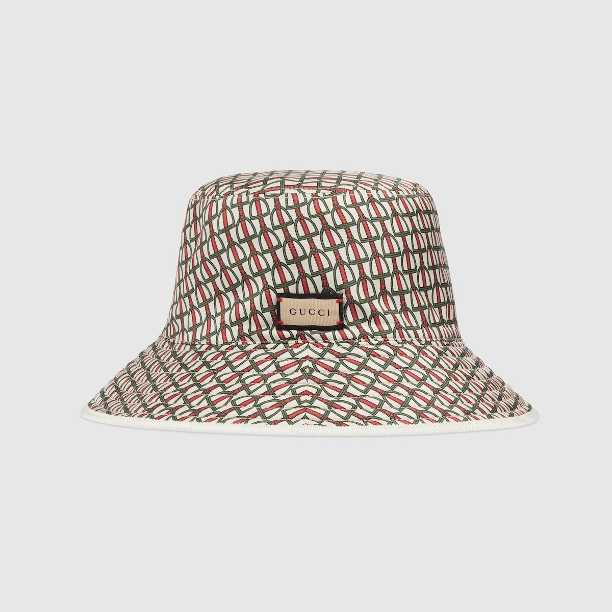 GG canvas and stirrup print reversible hat - 4