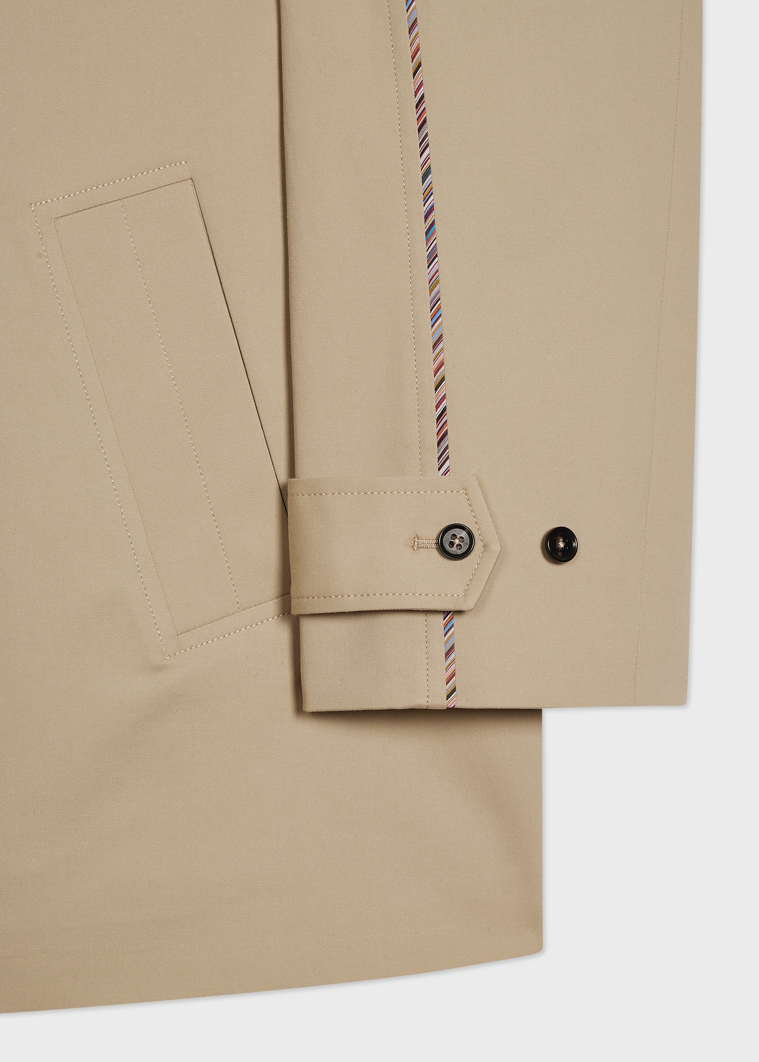 Paul Smith Women's Stone Cotton Trapeze Short Jacket