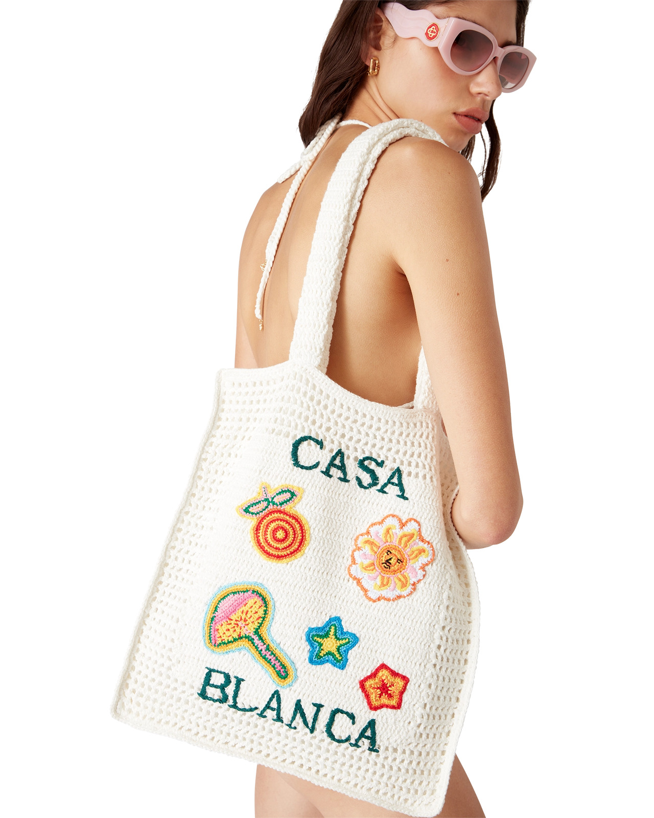 Motif Crochet Bag | Casablanca Paris - 4