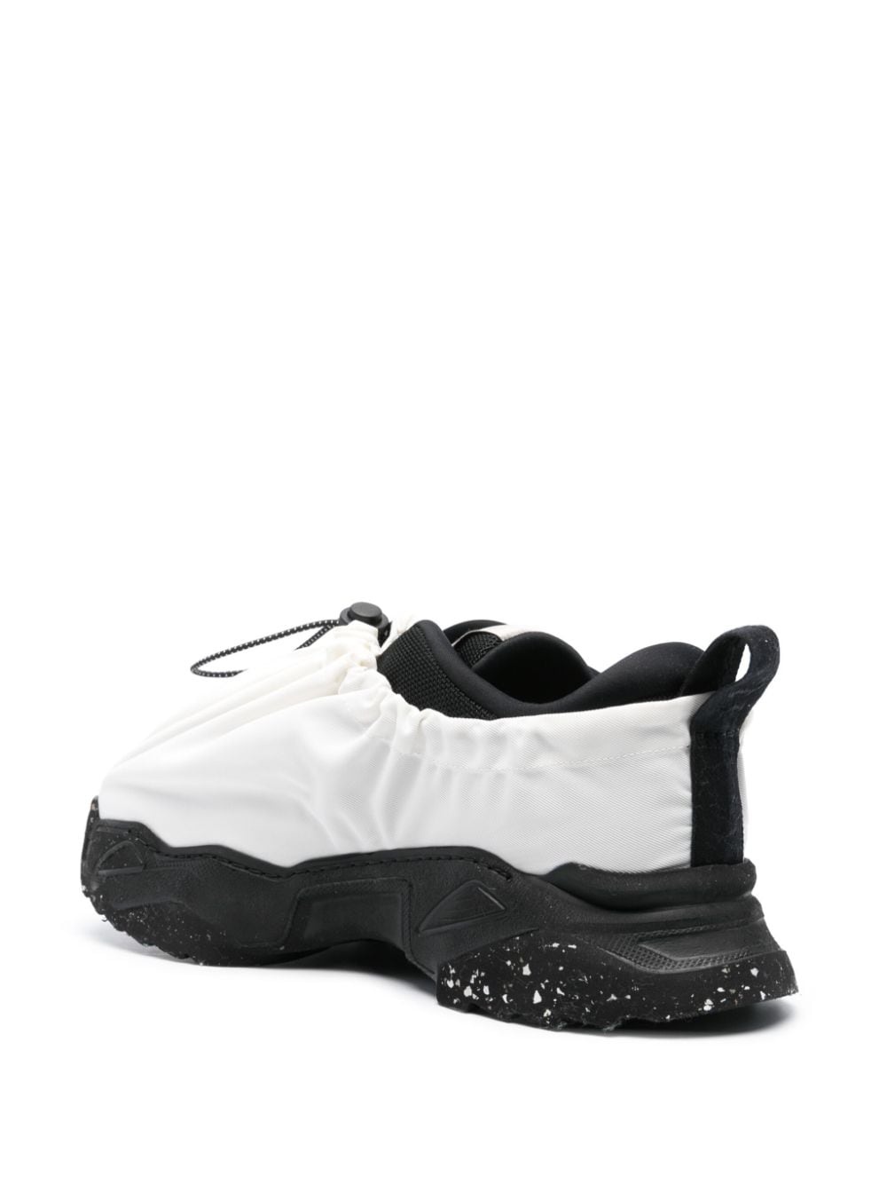 logo-print layered sneakers - 3