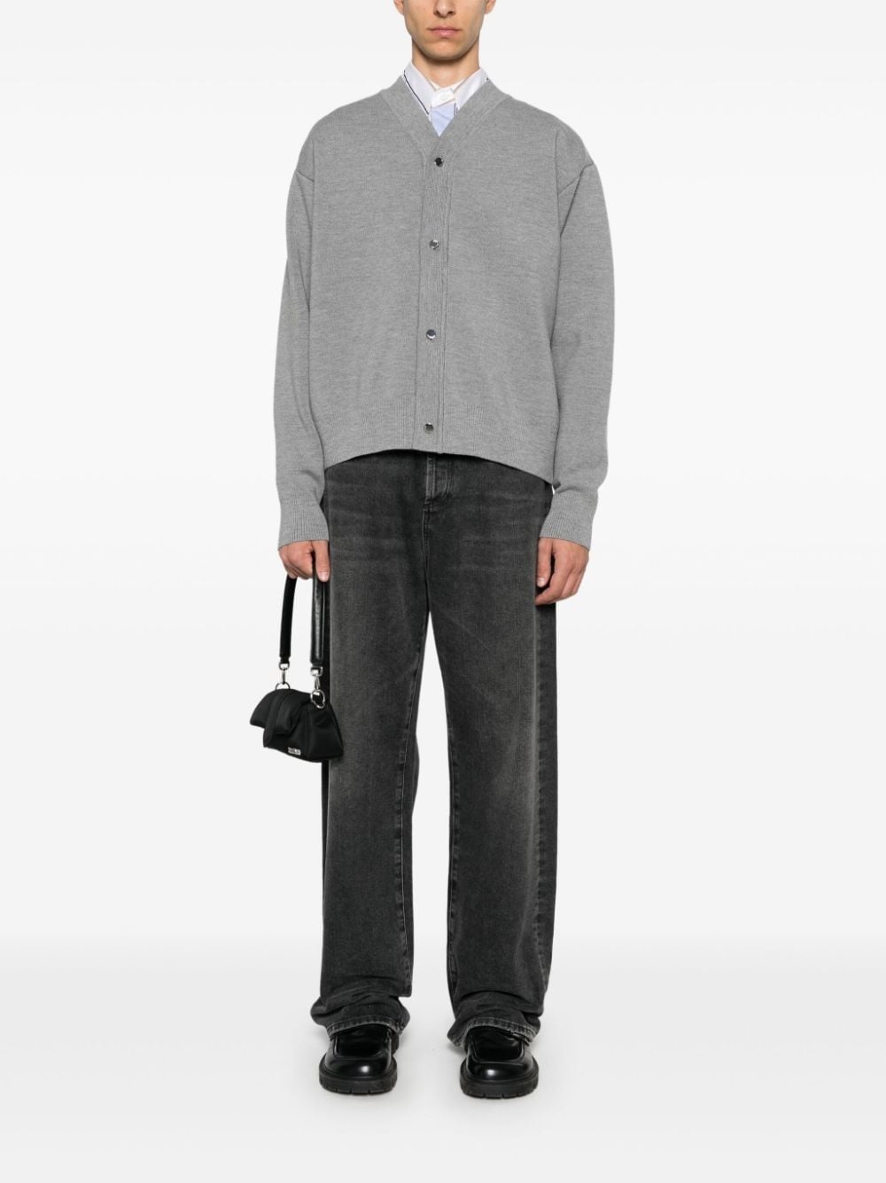 button-up cardigan - 2