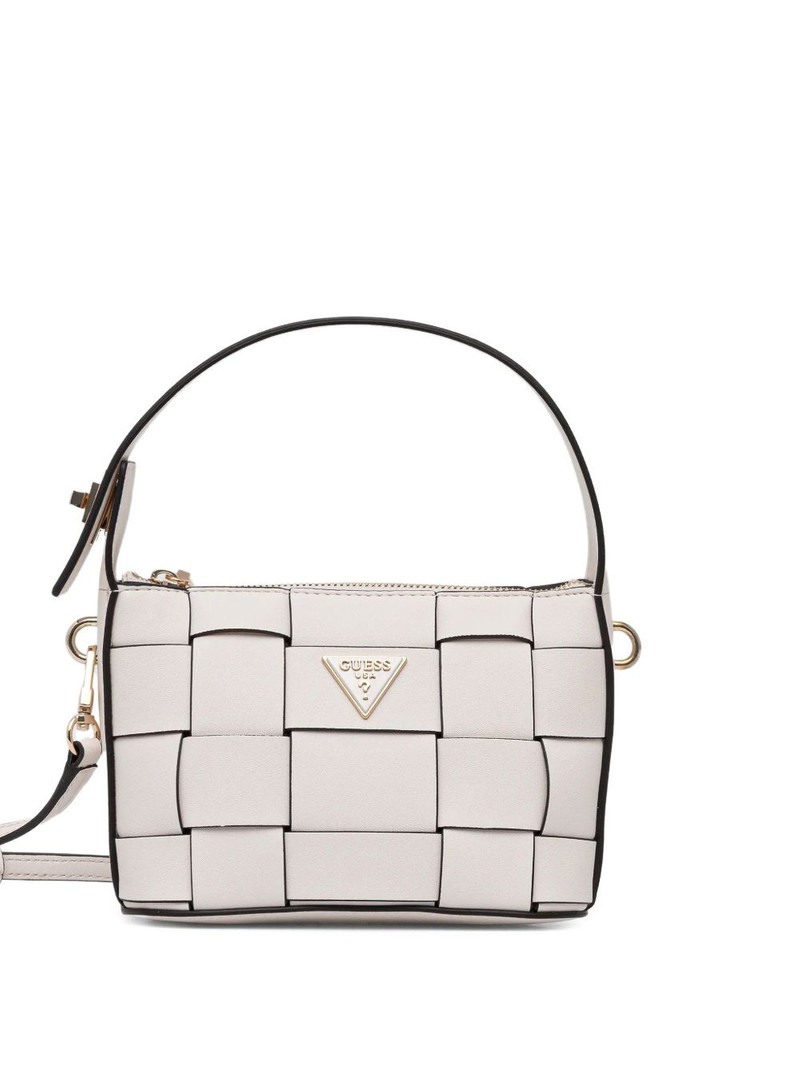 GUESS USA mini Maylee woven tote bag outlook