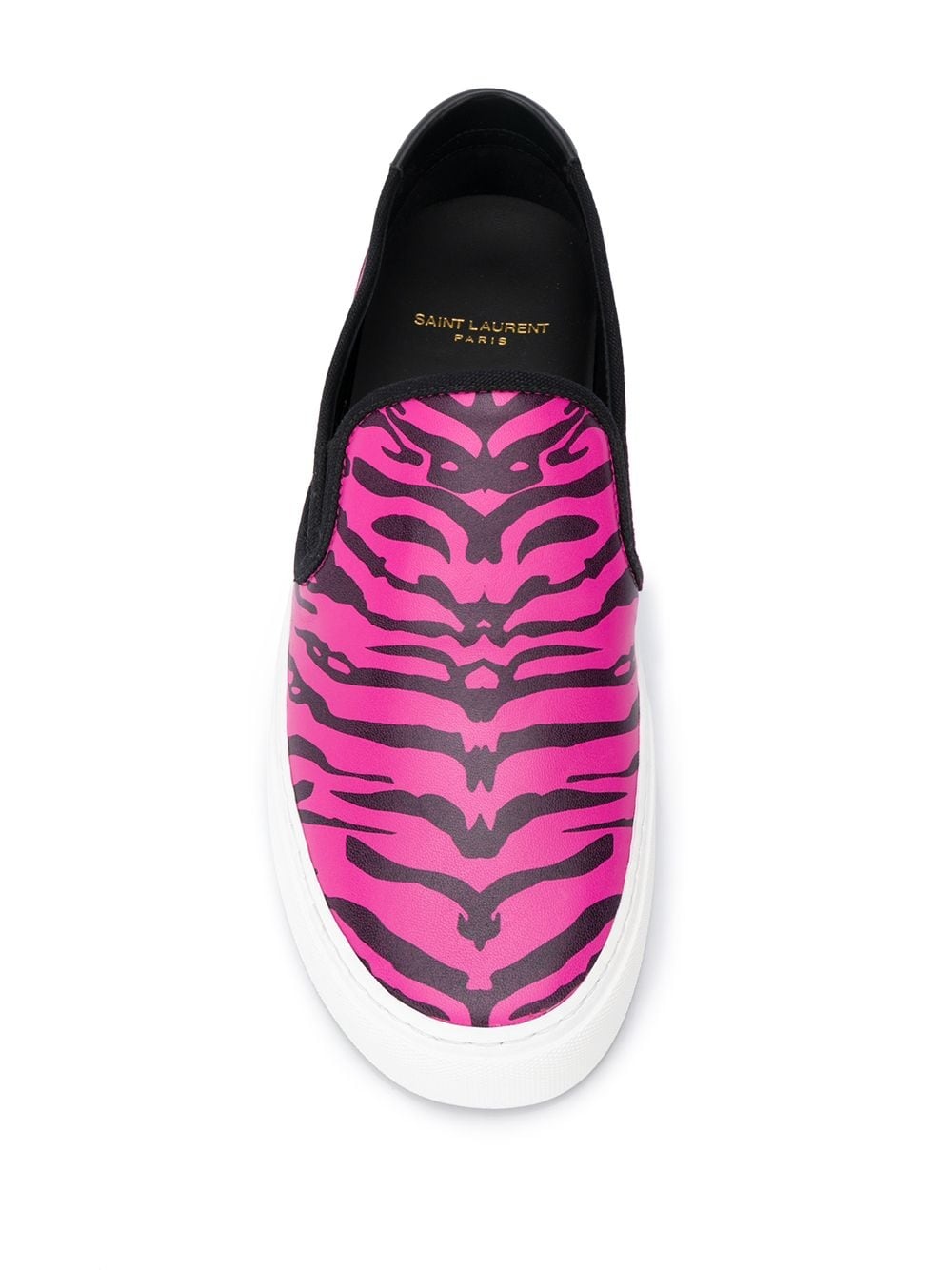 Venice zebra slip-on sneakers - 4