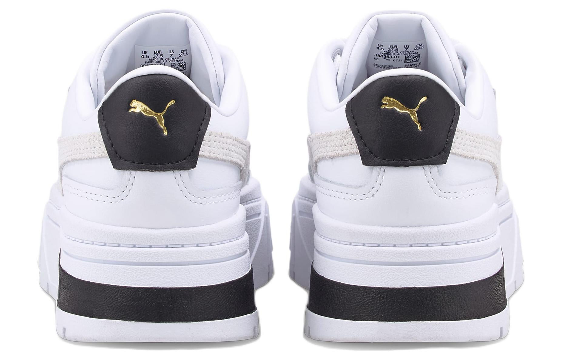 (WMNS) PUMA Mayze Stack 'White Vaporous Grey' 384363-01 - 4
