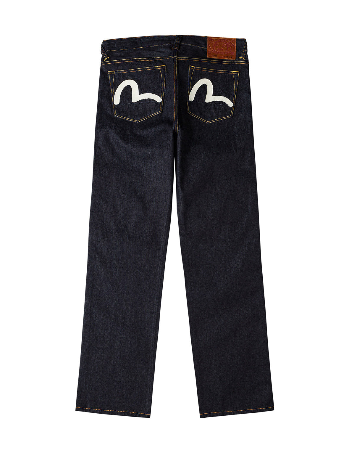 Seagull Print Pockets Regular Fit Jeans #2000 - 2
